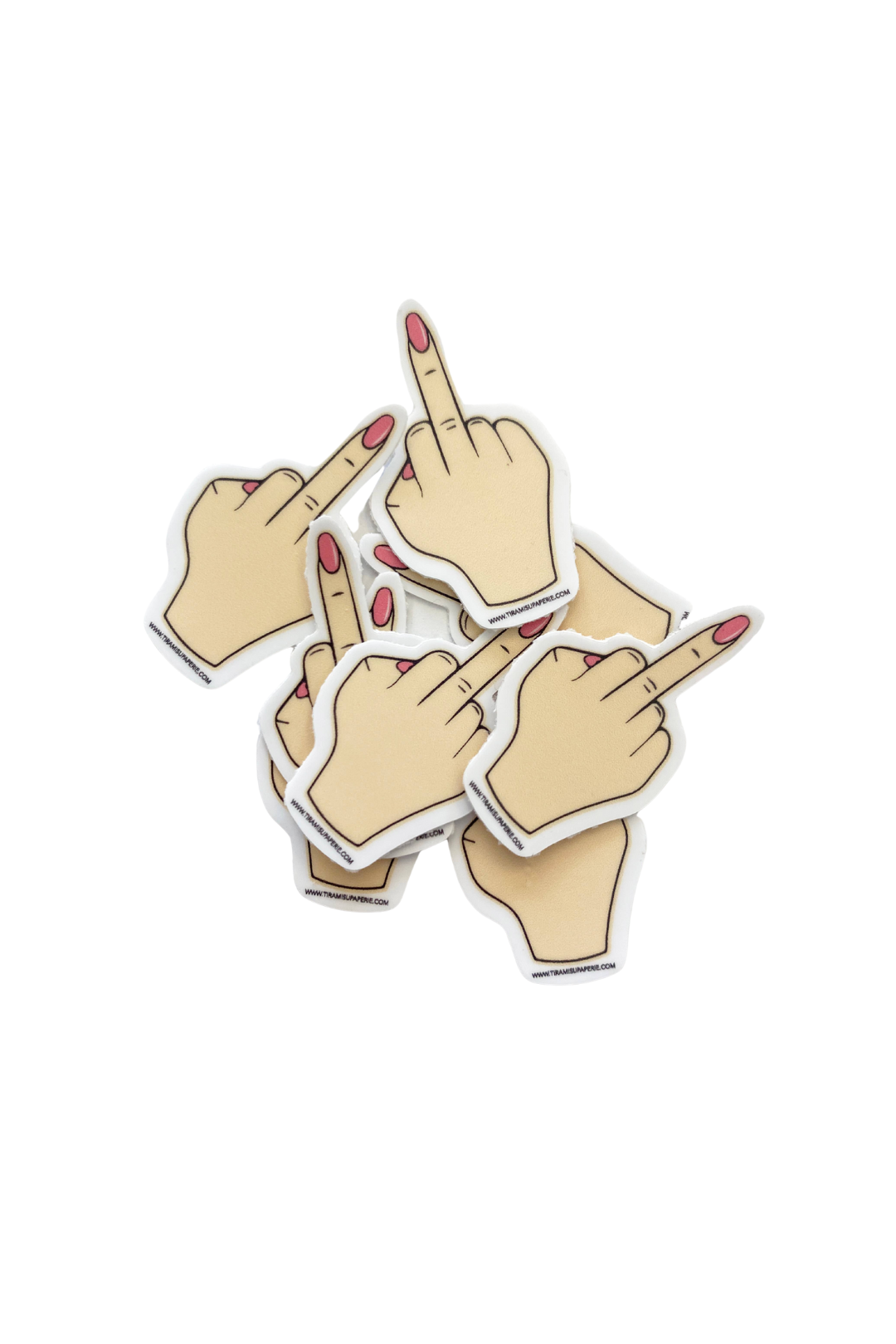 Middle Finger Sealing Stickers