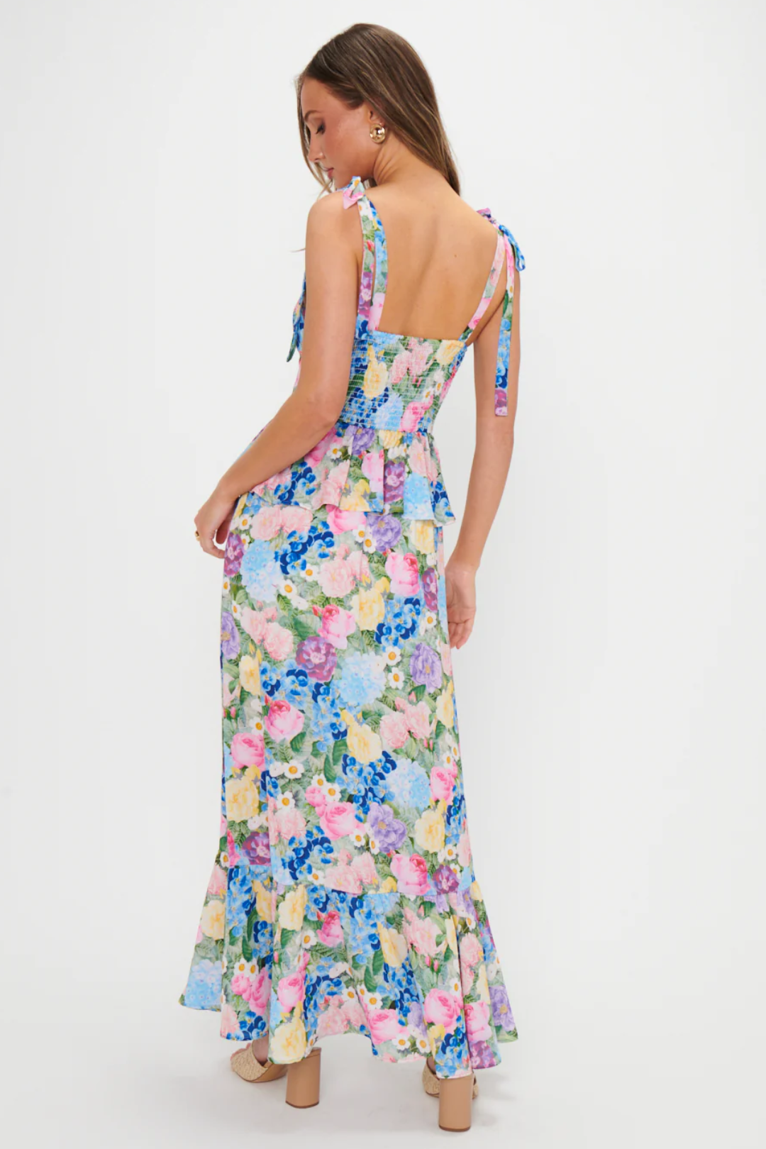 paxton peplum maxi dress Paxton Peplum Maxi Dress