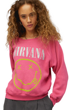 Load image into Gallery viewer, Nirvana Smiley Sweatshirt
