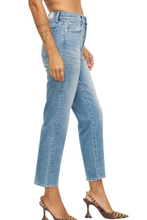 Load image into Gallery viewer, Charlie High Rise Straight Leg Jean in Spruce
