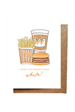 Load image into Gallery viewer, Whataburger Love Card
