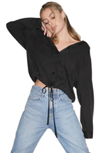 Load image into Gallery viewer, Drawstring Button Up Top
