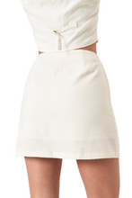 Load image into Gallery viewer, Francoise Linen Mini Skirt
