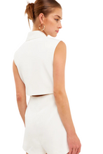 Load image into Gallery viewer, Sleeveless Tuxedo Romper
