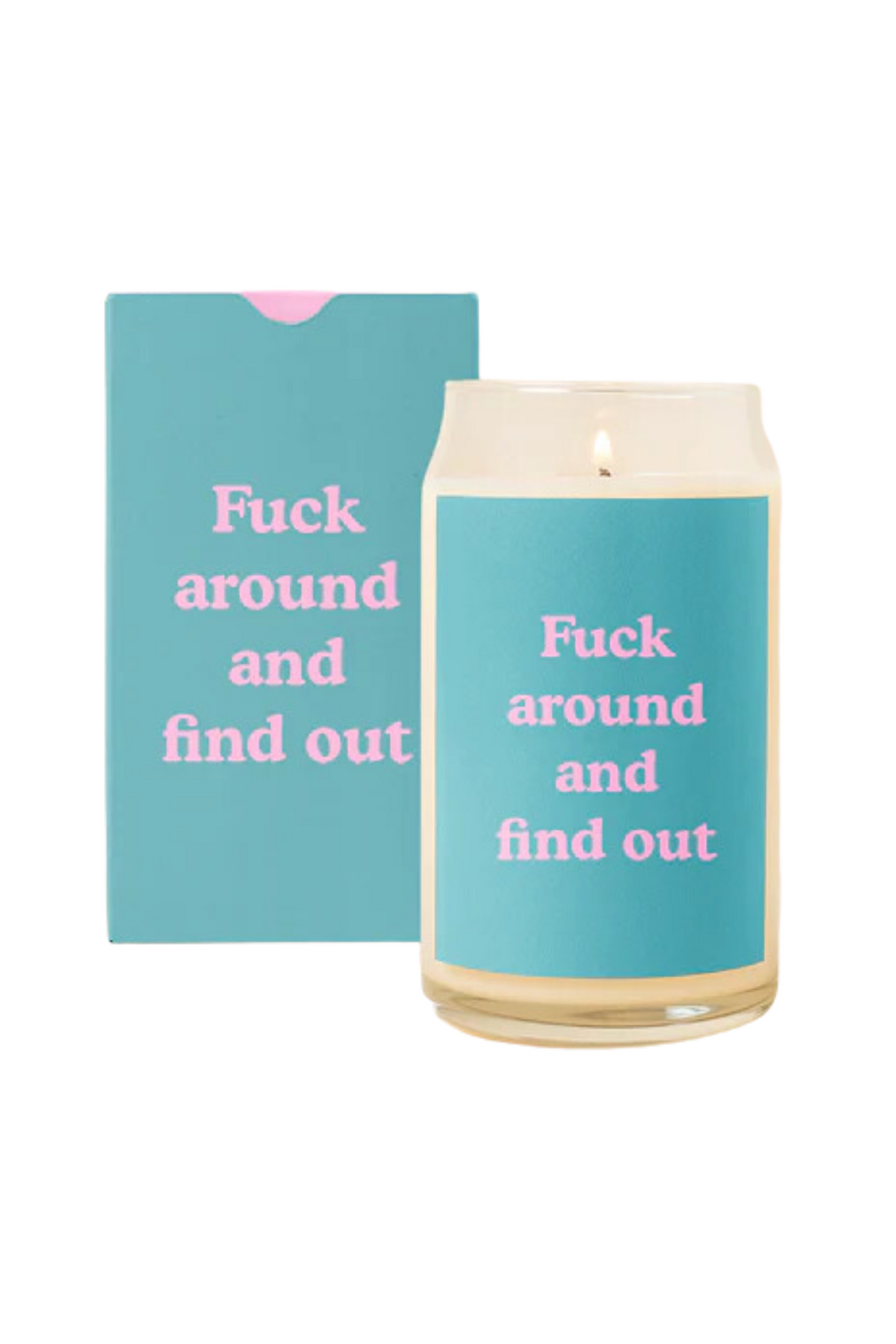 Candle Can Glass in Fuck Around and Find Out