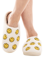 Load image into Gallery viewer, Happy Face All Over Slippers
